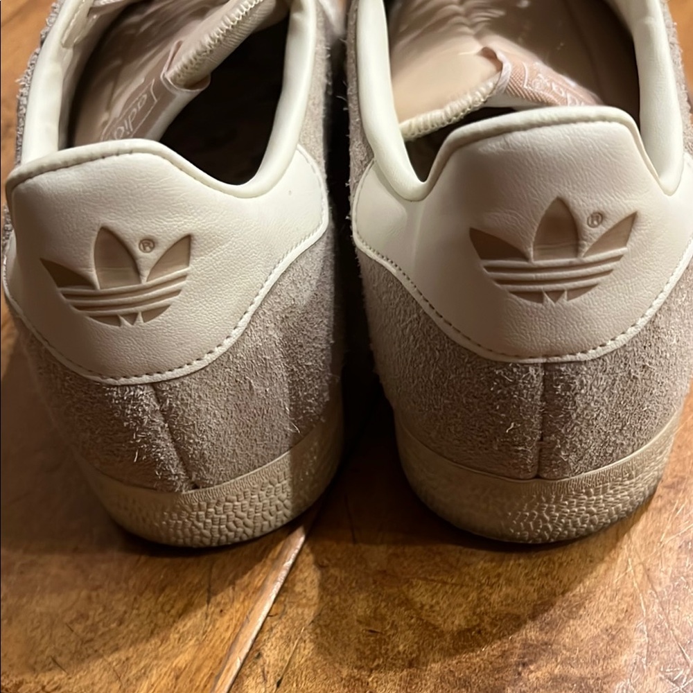 Adidas Gazelle Gray Suede Sneakers - Picture 3 of 4